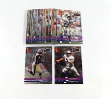 1993 Wild Card Stat Smashers Rookies Silver Football Set (52) Nm-Mt