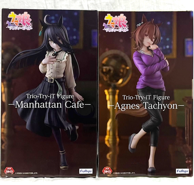 Trio-Try-iT Figure タキオン カフェ 2体セット Uma Musume Pretty Derby Trio-Try-iT Figure Manhattan Cafe & Agnes
