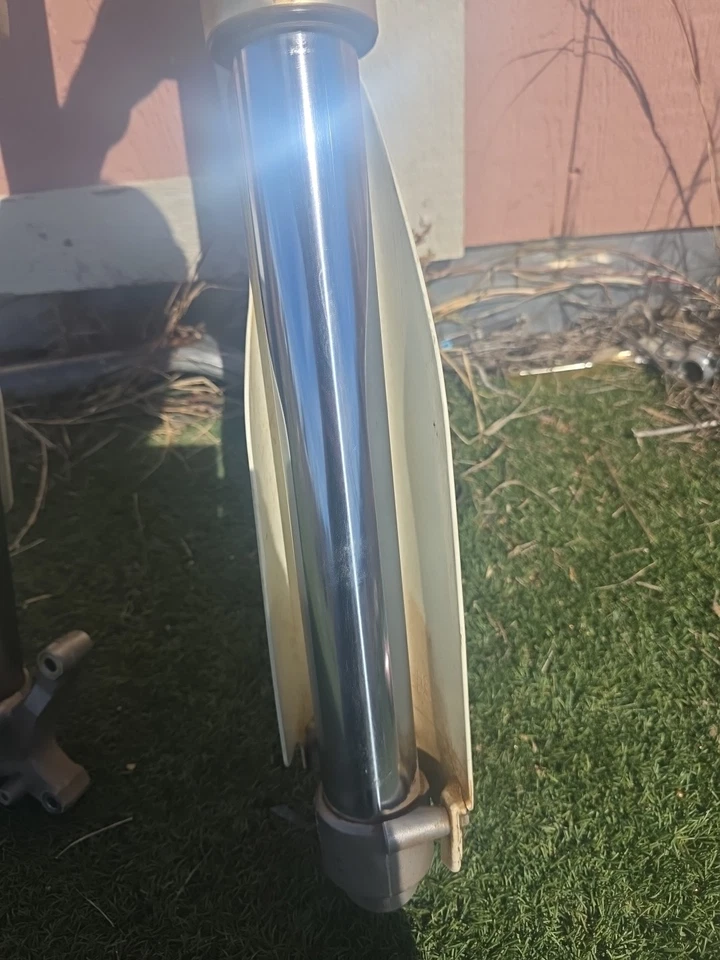 2005 - 2007 铃木 RMZ450 原始设备制造商前悬架 ABSORBER FORKS SHOCK SHOWA — 第 4/4 张图片