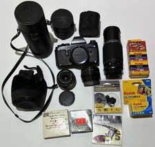 Pentax LX 35mm SLR Film Camera Bundle In Great Condition, READ