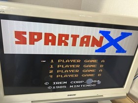 Spartan X W/Box Manual Retro Nintendo Famicom FC Good Used Game NTSC-J Japan