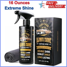 Ceramic Coating for Cars Polish Kit (16 oz.) Non-Toxic with Microfiber Towel