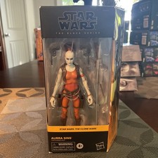 Star Wars The Black Series 6-Inch Aurra Sing Clone Wars 08 NIB Sealed