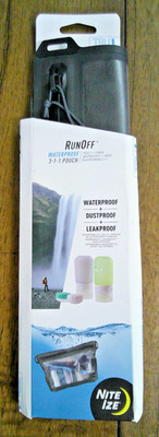 NEW Nite Ize RO311-09-R8 RunOff  Waterproof 3-1-1 Pouch