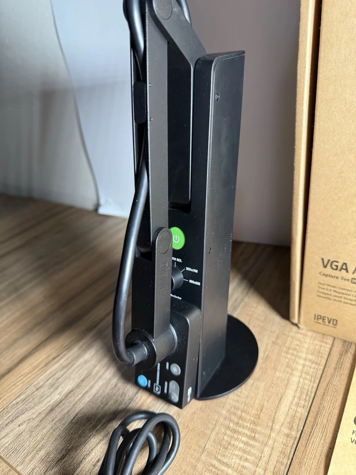 IPEVO VZ-1 HD VGA/USB Dual-Mode Document Camera (CDVU-05IP) In Box Tested - Image 3 of 4