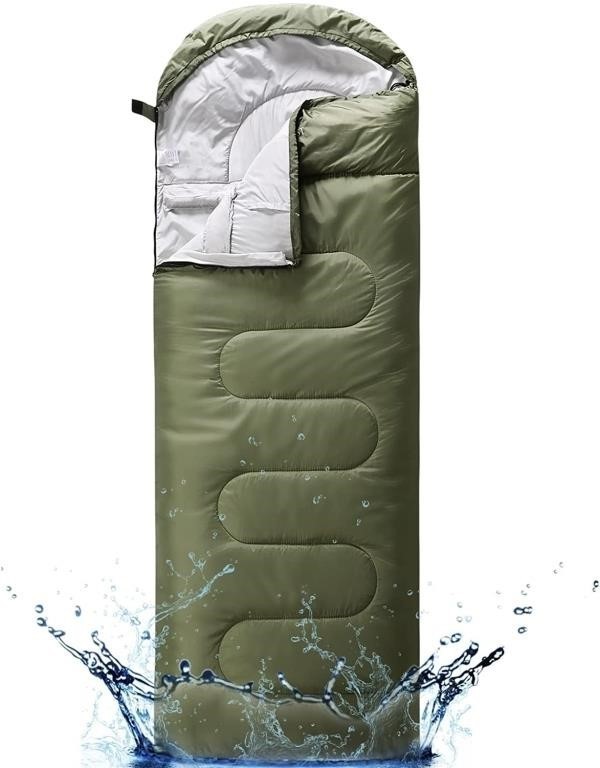 MOONCAST Sleeping Bags, Army Green