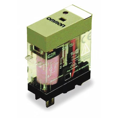 Omron G2r-1-Sn-Ac120(S) Plug-In, General Purpose Relay, Square, 10 A, 5 Pins,