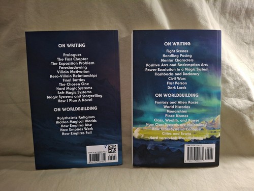 On Writing And Worldbuilding: Volumes I and II Like New - Picture 2 of 2