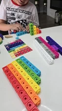 Mathlink Cubes Number blocks1-10 Activity Set, 30 Preschool Learning Activities