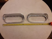2 Vintage 1961 Buick Le Sabre Rear Taillight Bezel Pair 2 Vintage 1961 Buick Le Sabre Rear Taillight Bezel Pair