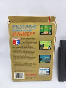VTG RBI Baseball - Authentic Nintendo NES Cartridge In Box - Tested & Works!