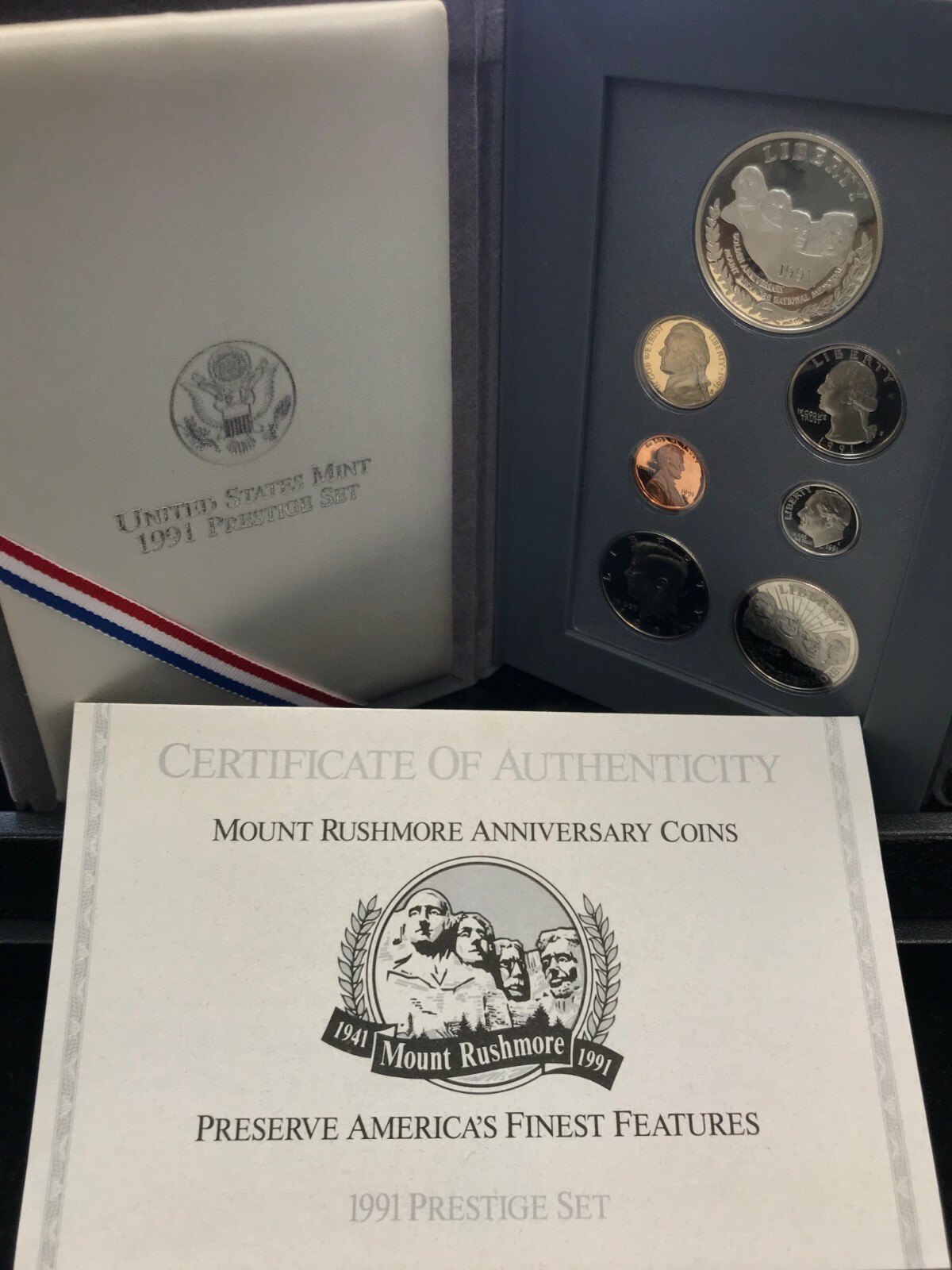 1991 Prestige US Mint Silver Proof set (OGP) | eBay