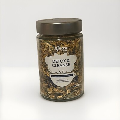 Kintra Foods Detox & Cleanse Naturally Grown Premium Leaf Tea Refresh Exp 01/27