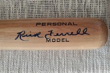Rick Ferrell Autographed Bat - Adirondack 302 Model - JSA Authentic Signature