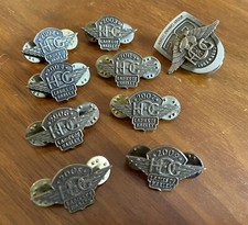 VINTAGE HOG LADIES OF HARLEY PIN LOT 2002 - 2009 MOTORCYCLE LEATHER