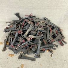 Lot of 5 lbs Bulk Vintage Violin Tailpieces Ebony Rosewood Various Sizes