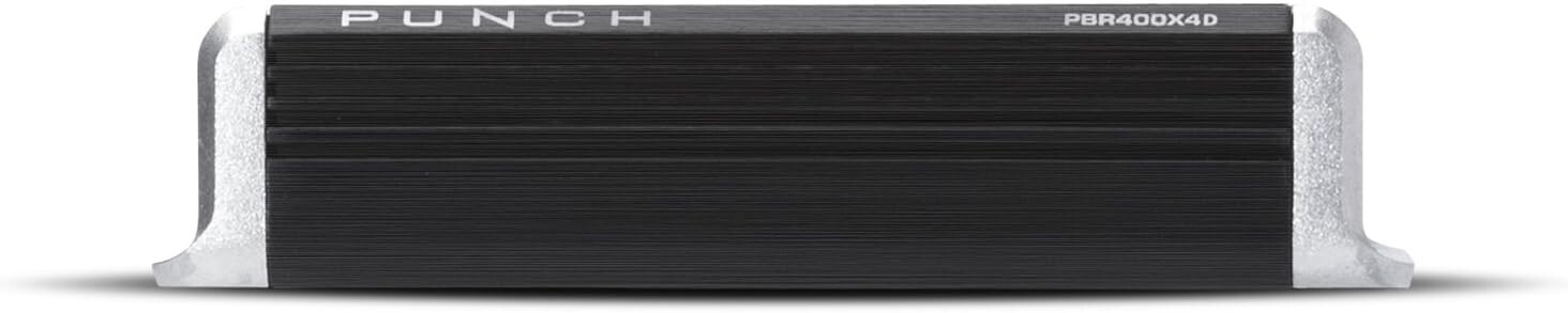 Rockford Fosgate Punch PBR400X4D Compact 400Watt Full-Range 4-Channel Car Amp UC