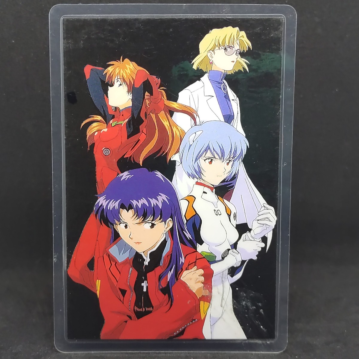 Neon Genesis Evangelion Rei Asuka Misato Laminated Card 1095-C