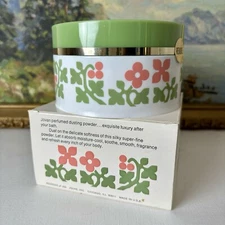 Vintage JOVAN Oriental Flowers Perfumed Dusting Bath Powder NEW Old Stock 5 oz