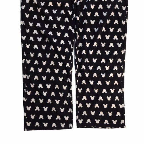 Disney Mickey Mouse OHREN Pyjama Unterteil Gr. L Kind Junior schwarz weiß Lounge Hose - Bild 7 von 13