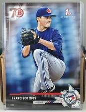 2017 TOPPS BOWMAN PROSPECTS 5X7 #BP37 FRANCISCO RIOS TORONTO BLUE JAYS 17/49
