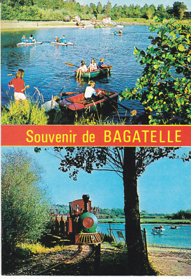 CPSM SOUVENIR DE BAGATELLE VERGNÜGUNGSPARK ZWISCHEN BERCK UND MERLIMONT
