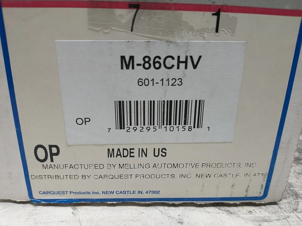 Melling M-86CHV High Volume Engine Oil Pump for 1975-1988 Select Ford Mercury - Image 2 of 4