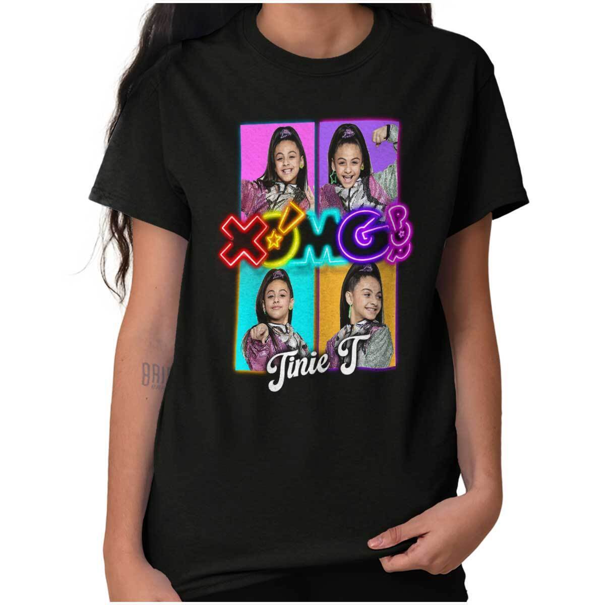 XOMG POP Art Four Square Tinie T Womens Graphic T Shirt Tees