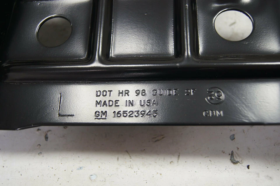 Soporte de faros izquierdo Pontiac Firebird Formula 1998-2002 transmisión automática nuevo 16523945 Foto 3 de 4