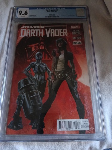 Star Wars: Darth Vader #3 · 2nd Print · Marvel Comics 2015 · Aphra · CGC 9.6