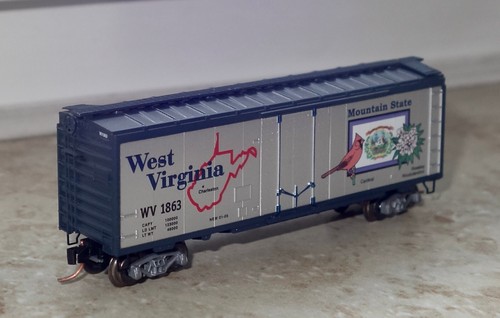 MICRO TRAINS/N US-Güterwagen W. Virginia State Car 1863, OVP ! | Zustand: Gebraucht