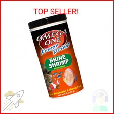 Omega One Freeze Dried Brine Shrimp, 1.28 oz