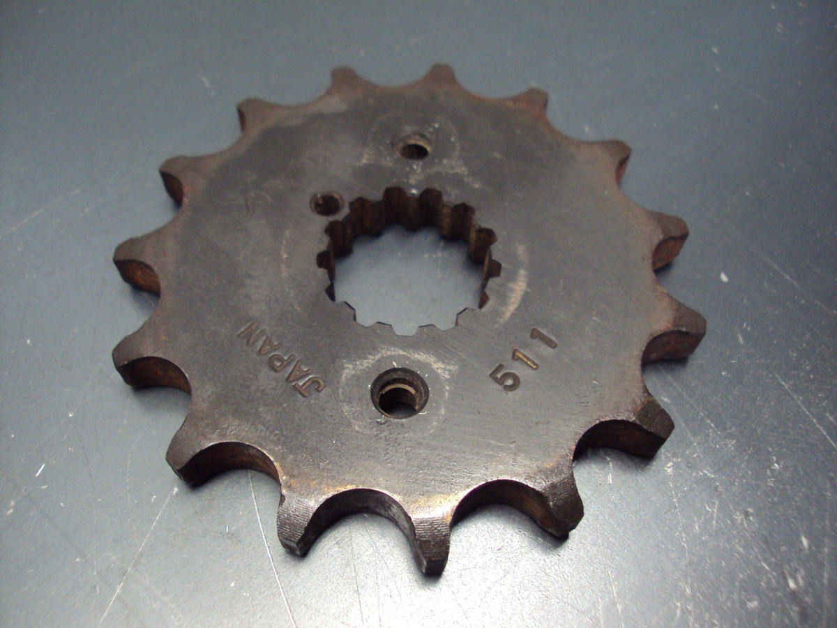 1991 91 KAWASAKI ZX600 600 BULLET BIKE ROAD ENGINE CAM SPROCKET