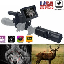 Infrared Night Vision System Rifle Scope Hunting Sight 850nm Laser IR HD Camera