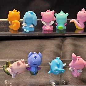 CUTE LOT OF 21 HATCHIMALS COLLEGGTIBLES COLLECTIBLES MINIATURE SERIES FIGURES