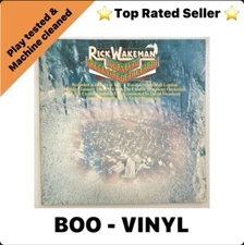 Rick Wakeman Journey To The Centre Of The Earth Vinyl Lp German  EX / VG+