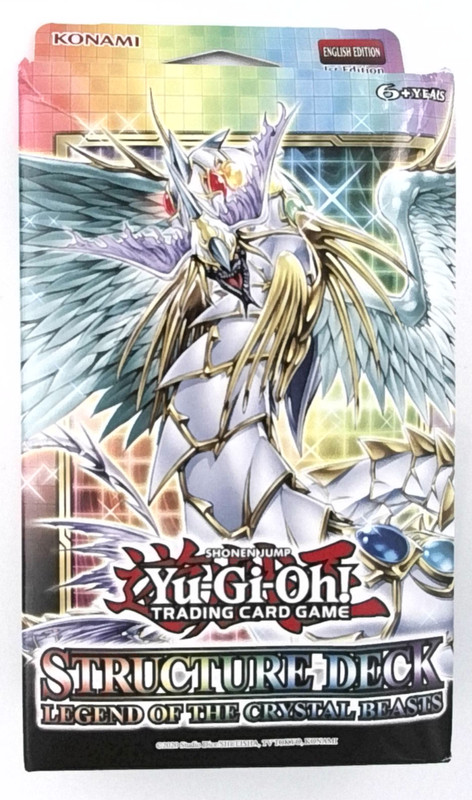 2020 Konami Yu-Gi-Oh TCG 1st Edition Legend Of The Crystal Beasts Structure Deck