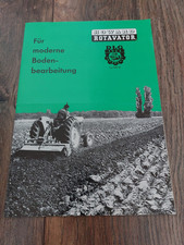 Original Prospekt Howard Rotavator Traktor Schlepper Landwirtschaft