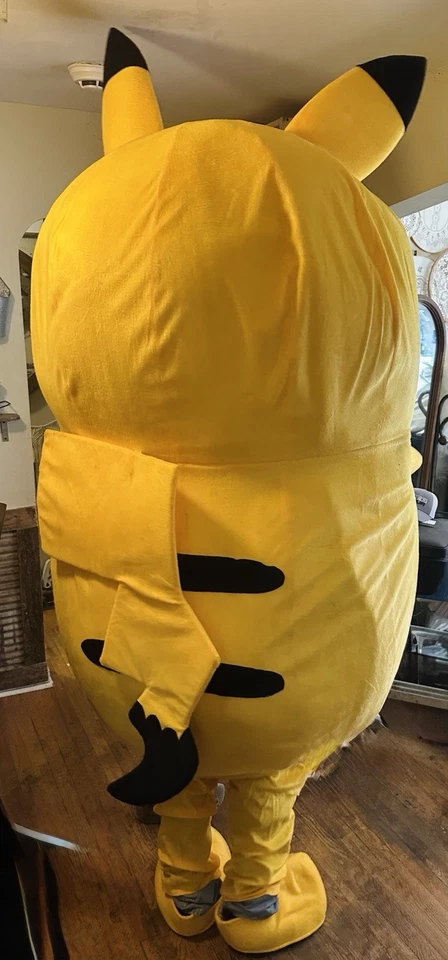 Disfraz de Pikachu Adulto Completo Mascota Cumpleaños Halloween Eventos Juegos con disfraces Vestir Foto 2 de 2