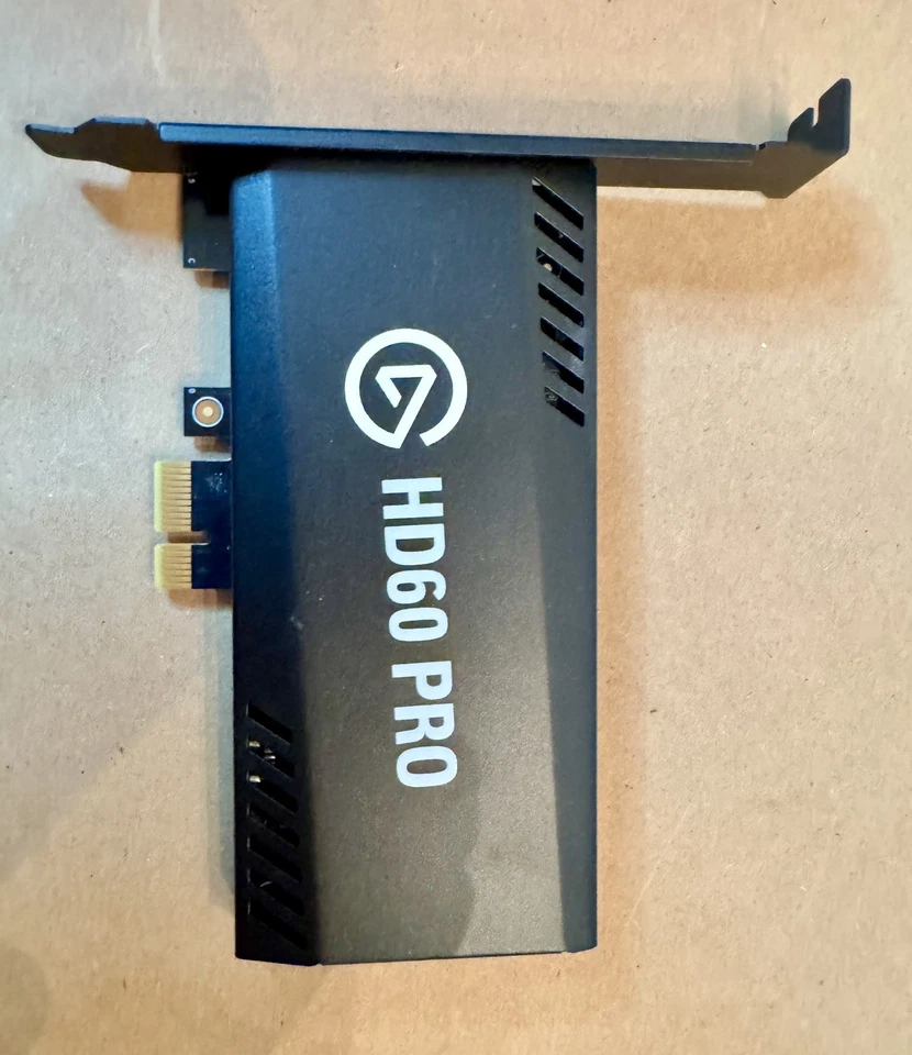 Used El Gato Elgato HD60 Pro HD 60 Video HDMI Capture PC Card PCIe Streaming - Image 3 of 4