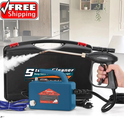 #ad Car Engine Steam Cleaner High Pressure Steamer Cleaning Grout Tile Auto Washer $220.00