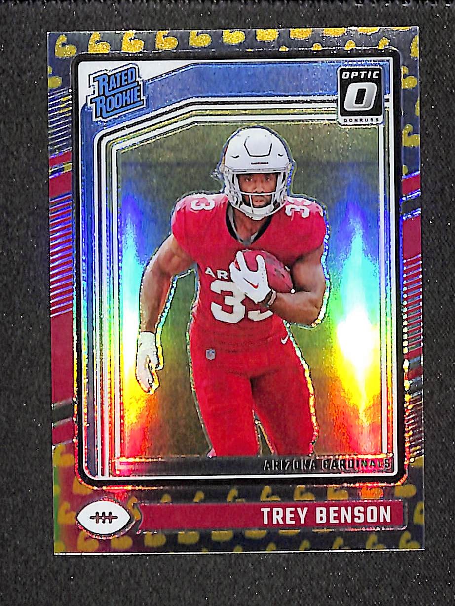 Trey Benson 2024 Panini Donruss Optic Flex #293 /149