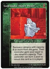 Golconda: Inner Peace New Blood V:TES VTES Vampire CCG