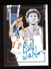 2021-22 Panini Impeccable Bill Walton Immortal Ink Auto 75/99 Clippers