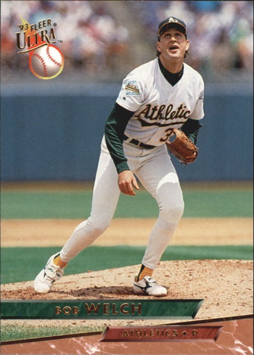 1993 Ultra #263 Bob Welch - BB
