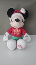 Disney Store Mickey Mouse Christmas 16" Plush Toy Exclusive 2020 Santa stuffed