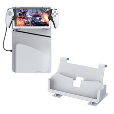Desktop Display Stand for PS5 Portal Side Mount Holder Charging Cable Slot