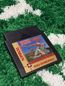 RBI Baseball Tengen - NES Working. Game only. Free Shipping!