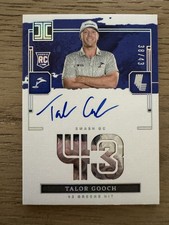 2024-25 Panini Impeccable LIV Golf Talor Gooch Auto /43