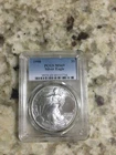 1998 $1 AMERICAN SILVER EAGLE PCGS MS69 CLASSIC BLUE LABEL